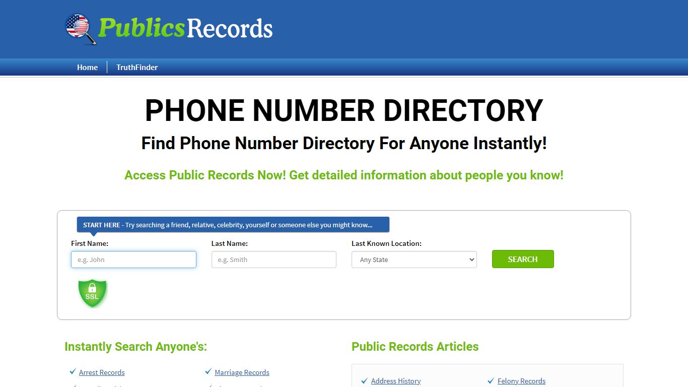 Find Phone Number Directory For Anyone Instantly!
